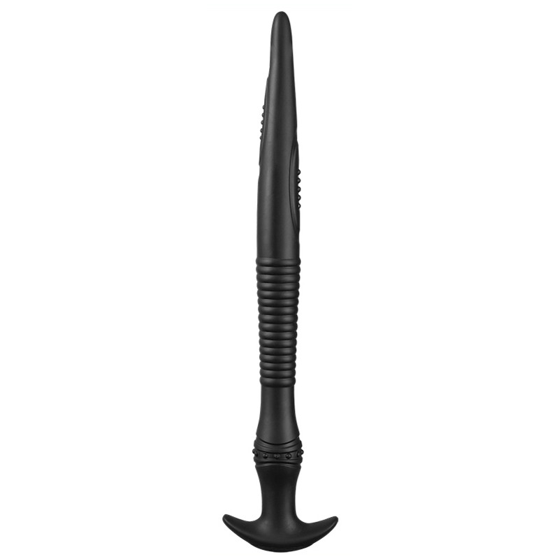 Generique Gode long silicone VIKAELIS L 45 x 4.5cm Noir